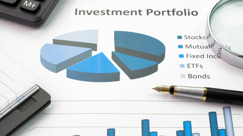 investment portfolio graphics