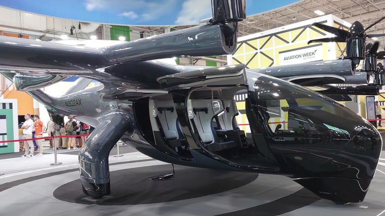 Archer's eVTOL aircraft at Paris Aviation Show