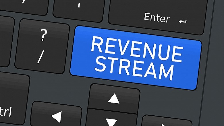 "Revenue Stream" button on keyboard