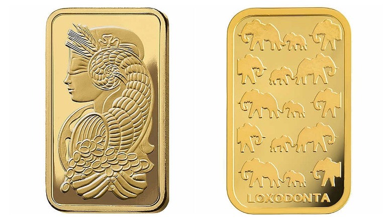 Costco gold bars front/back