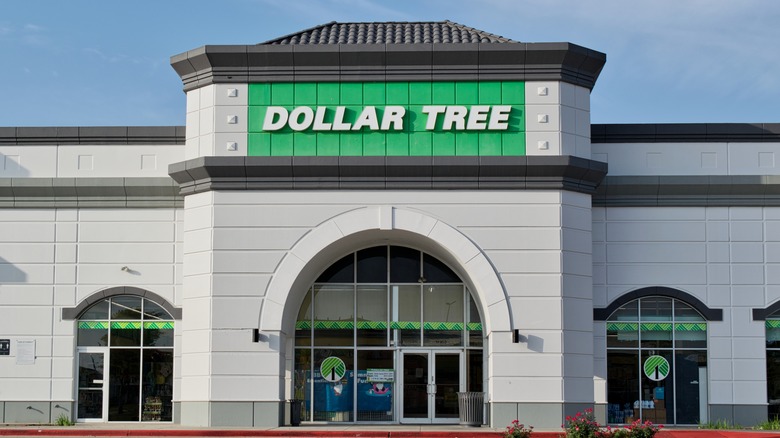 Dollar Tree storefront in Houston, TX