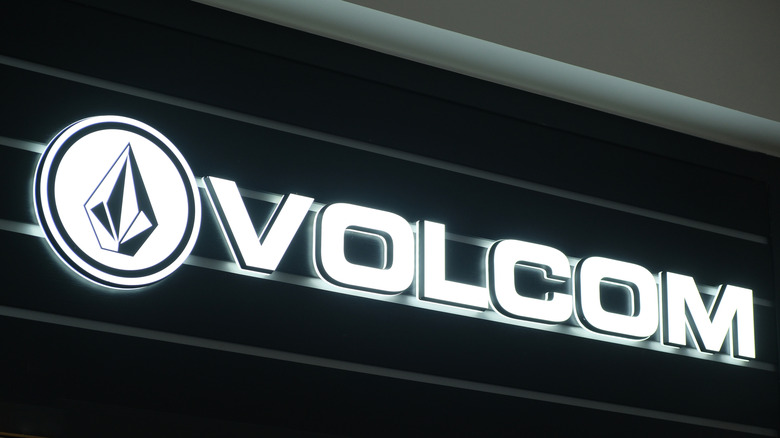 Volcom store sign