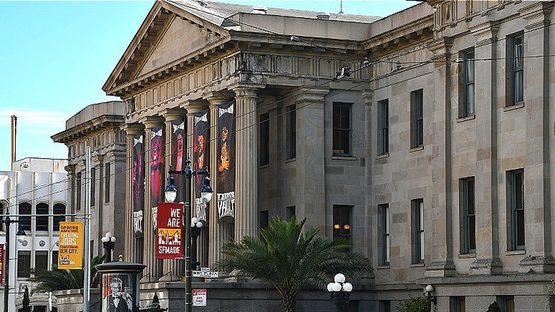 The Old San Francisco U.S. Mint building, otherwise known as the Granite Lady