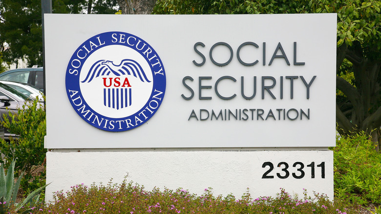 sign for social security administration