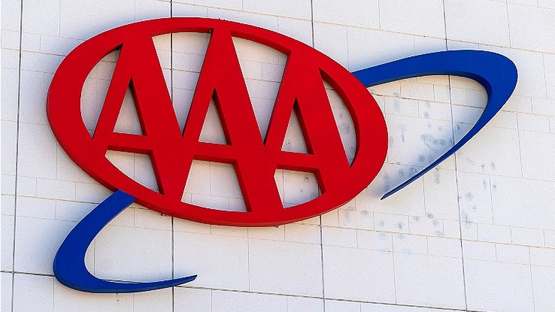 AAA sign on building