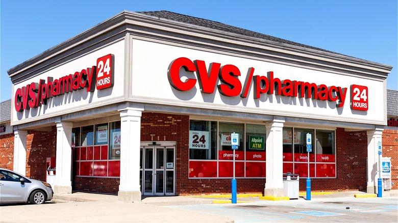 Front of CVS Pharmacy store