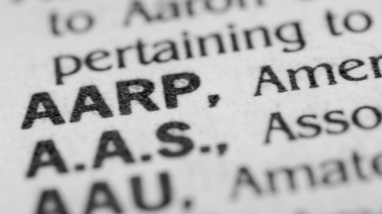 AARP close-up in terms guide