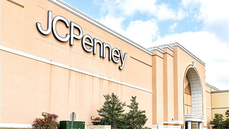 Exterior of a JCPenney store