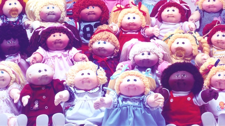 Vintage Cabbage Patch Kid dolls