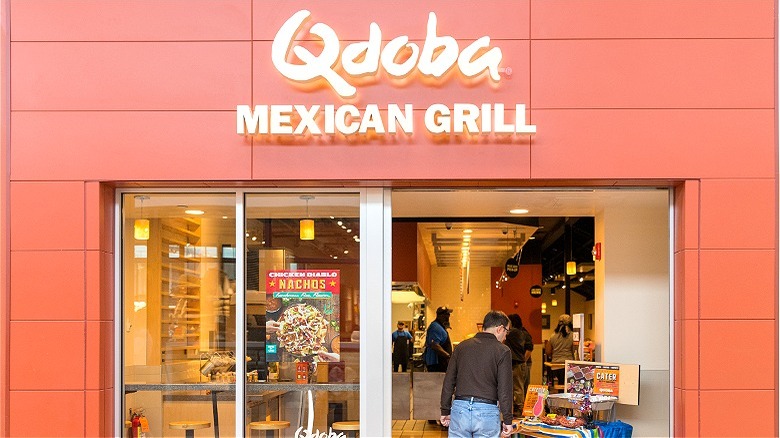 Front of Qdoba Mexican Grill