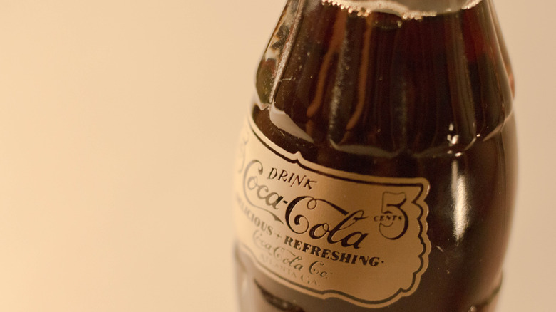 Old Fashion Coca-Cola Bottle Vintage