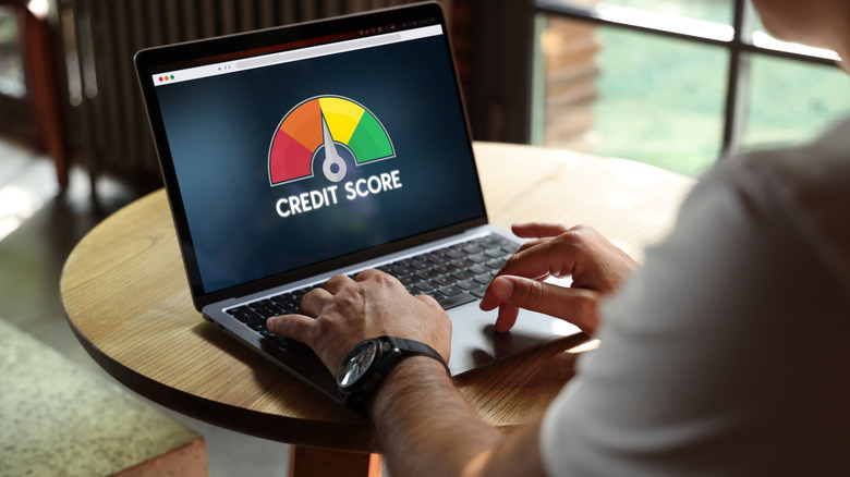 Checking credit score