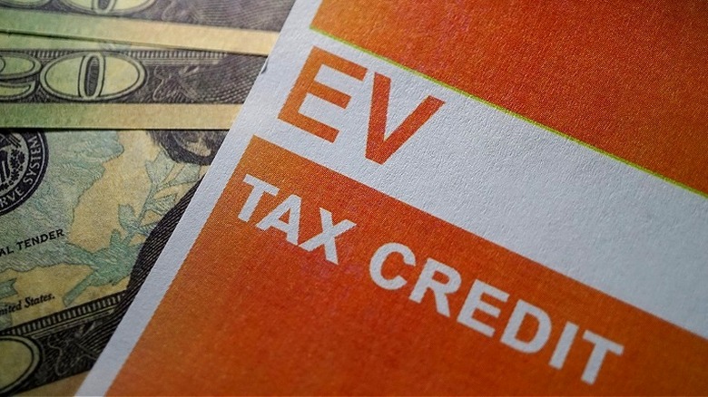 EV tax credit paperwork
