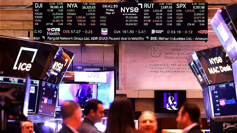NYSE floor May 17, 2024