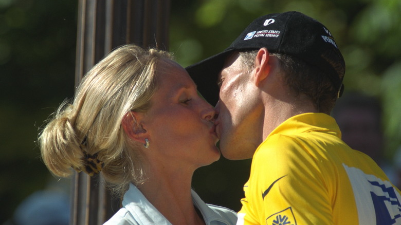 Lance Armstrong and Kristin Richards