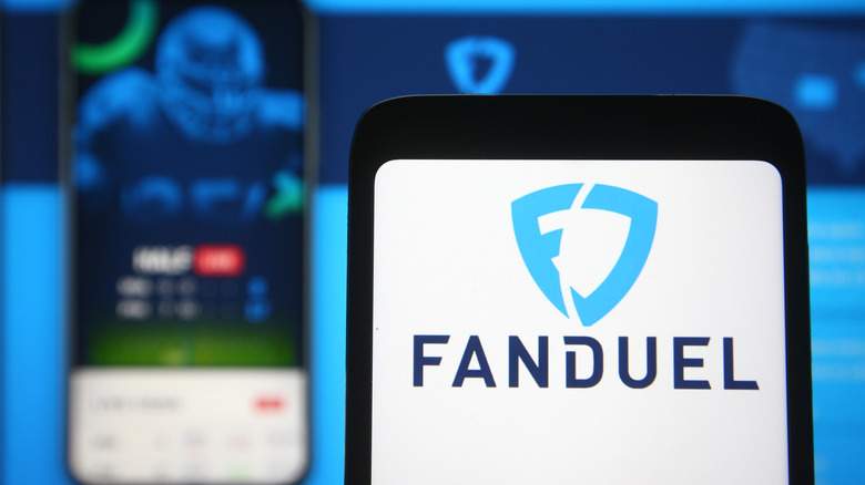 FanDuel app on a smartphone screen