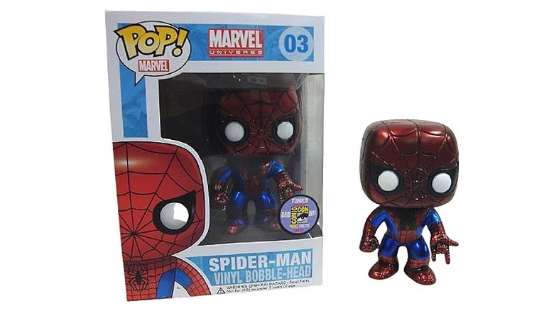Metallic Spider-Man Funko Pop!