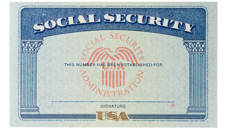 Social Security card