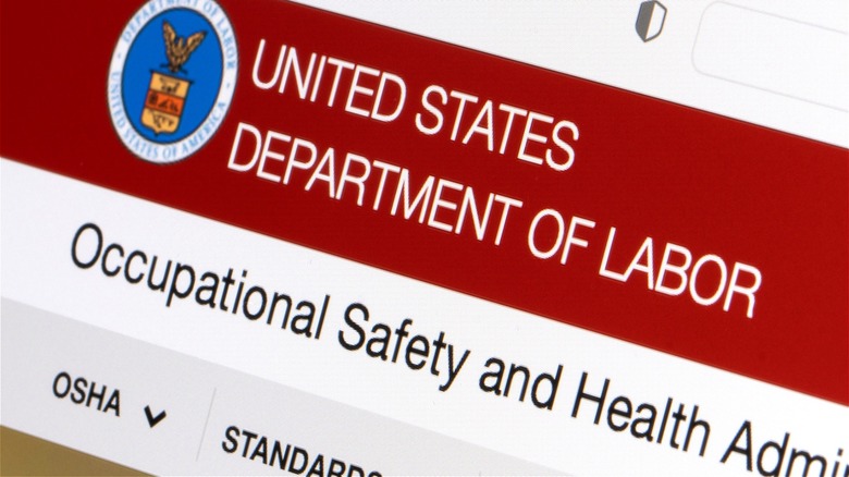 US Department of Labor website