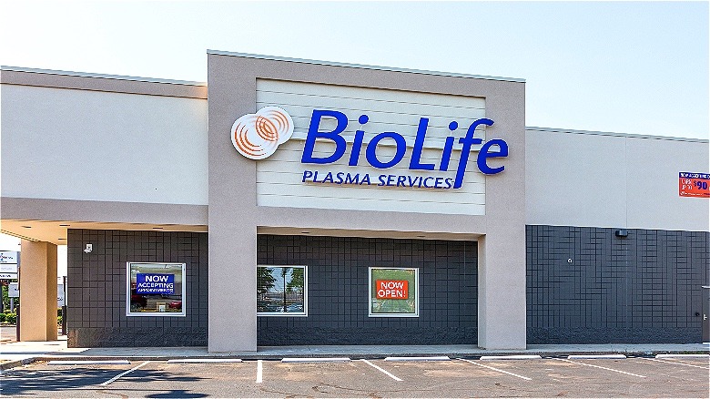 BioLife plasma donation center