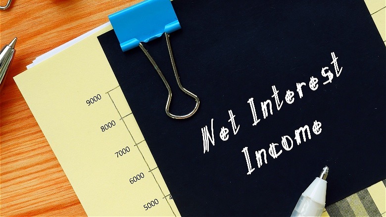 Paper displaying net interest income