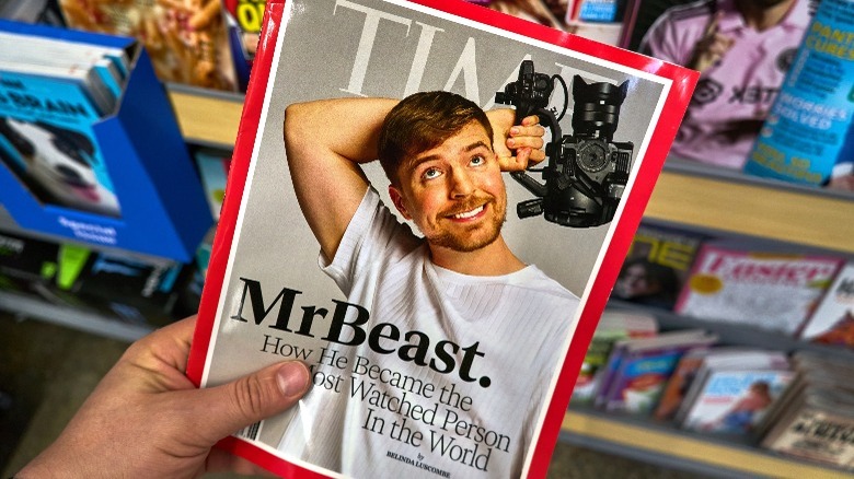 MrBeast on Time cover