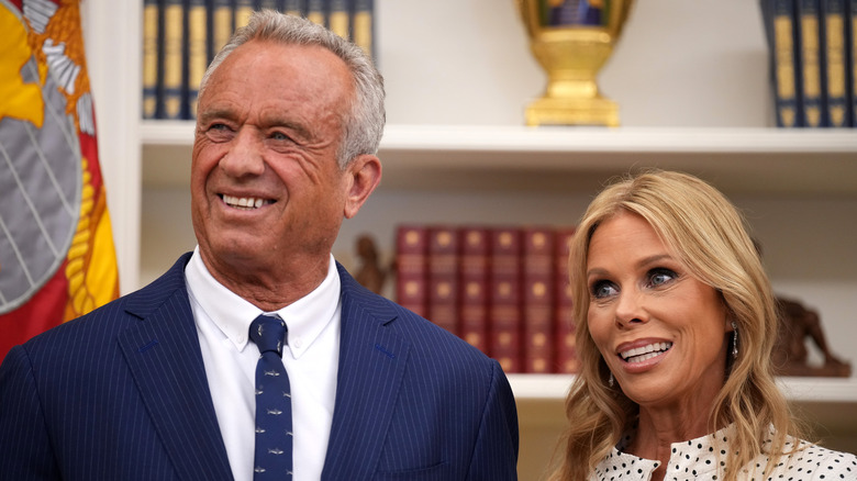 RFK Jr. and his wife Cheryl Hines