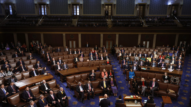 House of Representatives Chamber at U.S. Capitol 