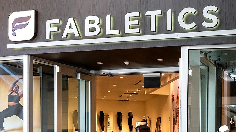 Front of Fabletics store