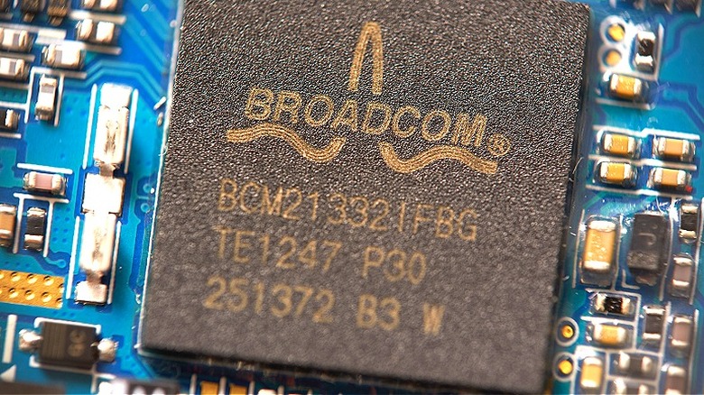 A Broadcom chip