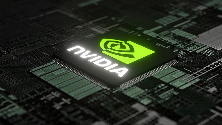 NVIDIA chip image