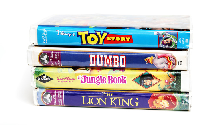 Disney VHS tapes