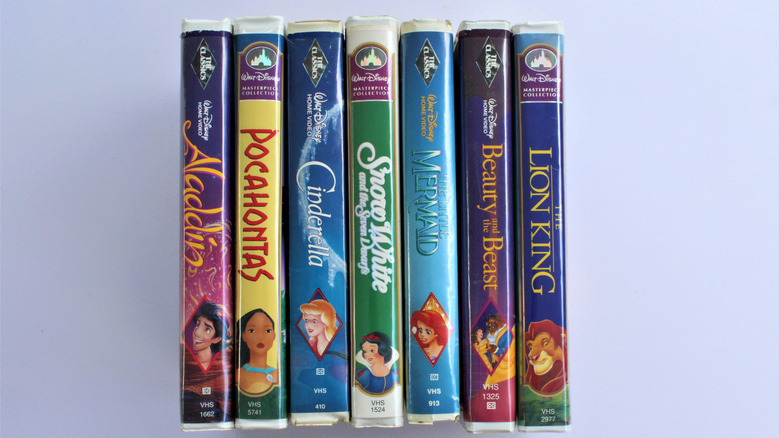 More Disney VHS tapes