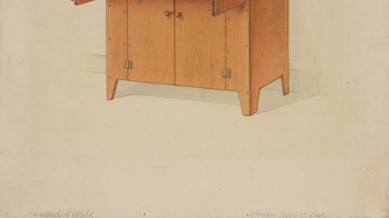 goddard and townsend style desk