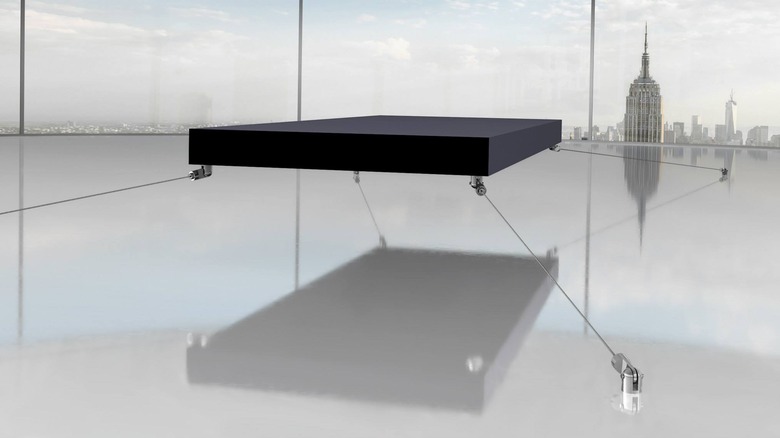 Designer Janjaap Ruijssenaar's Magnetic Floating Bed