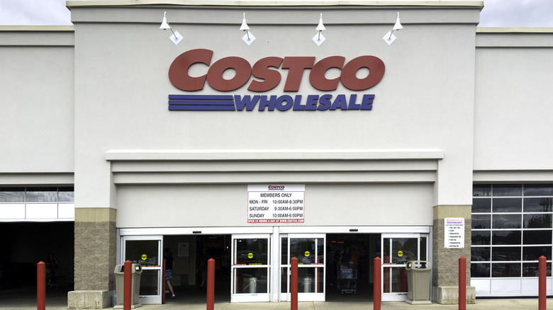 The exterior of a Costco Wholesale