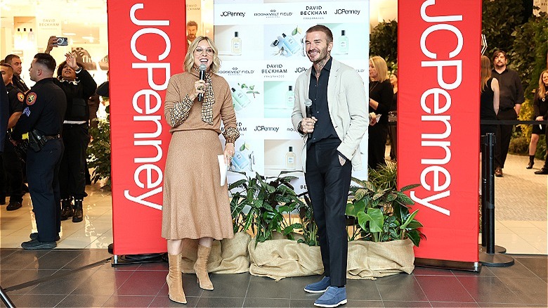 David Beckham at JCPenney