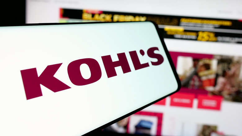 Kohl's app and website