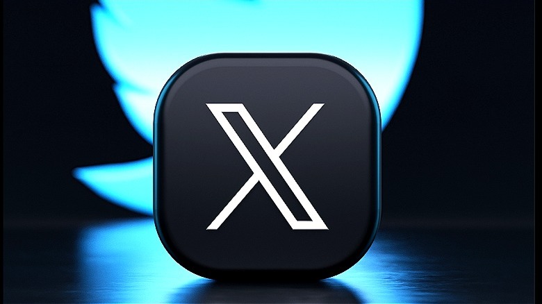 X, formerly Twitter, logo