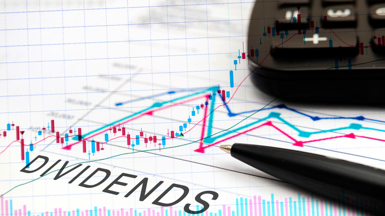 dividends spelled over financial information