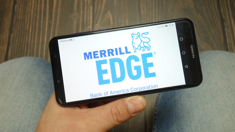 Merrill app on smartphone