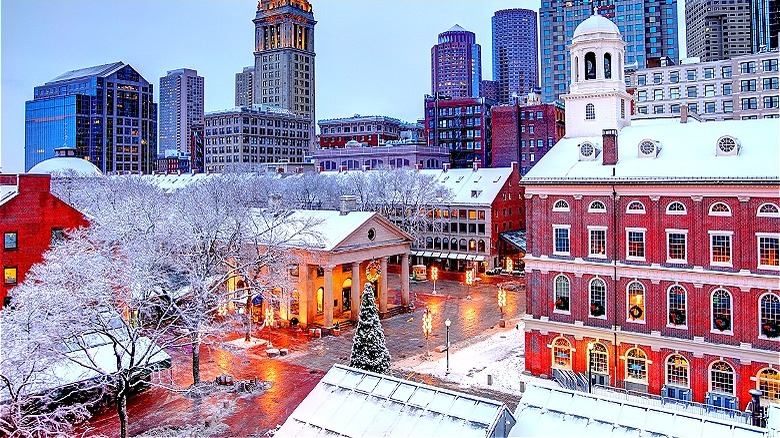 Faneuil Hall in Boston MA