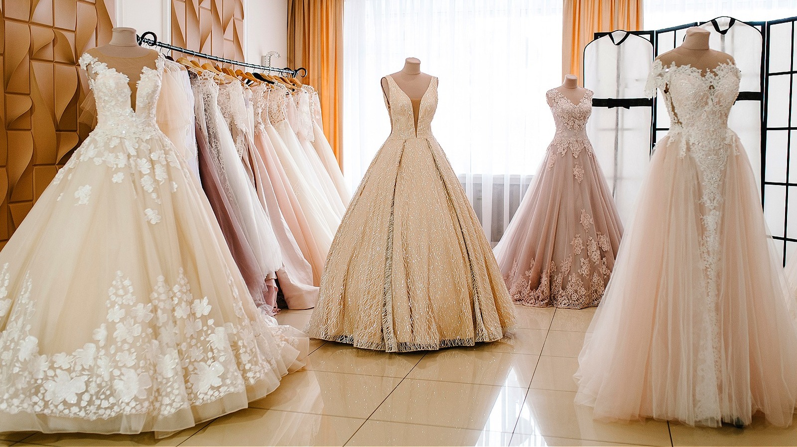 How much can a wedding dress be taken in best sale