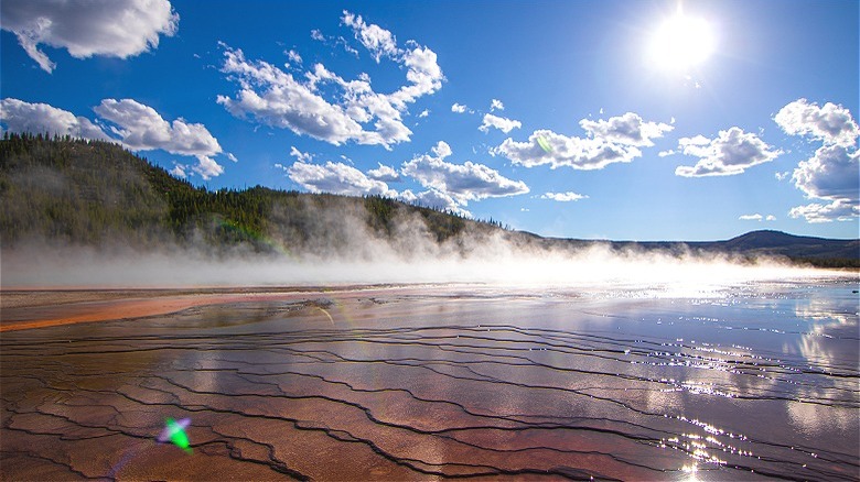 Yellowstone National Park spring
