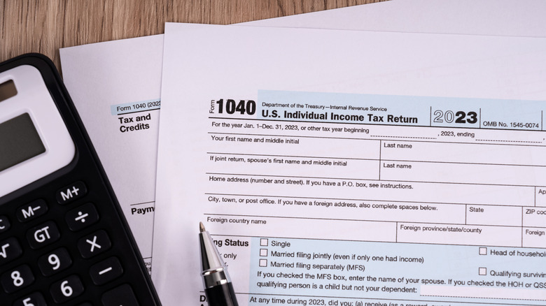 1040 tax form