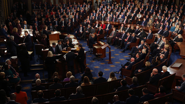 Congress sits in session