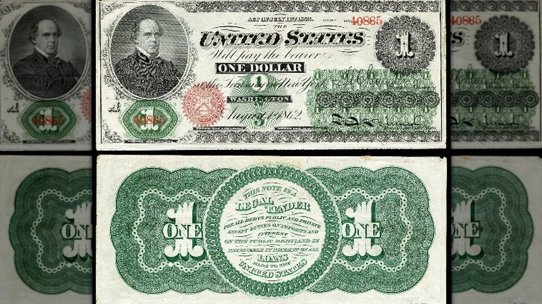 Civil War era $1 bill