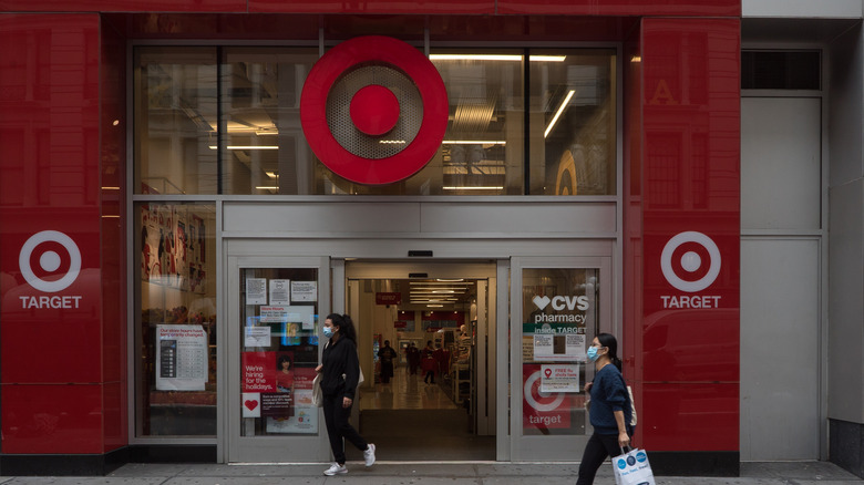 Target storefront in Manhattan, NY