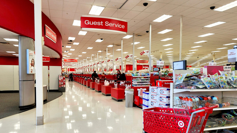 Interior of a target in Virginia