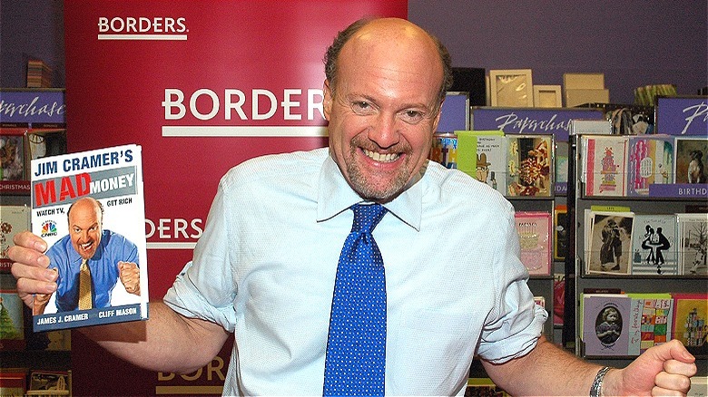 Jim Cramer in Borders